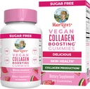 MaryRuth Organics Vegan Collagen for Women &amp; Men, Collagen Boosting Gummies, Skin Care, Lysine, Vitamina C, Vitamina A, Amla, Suplemento para el pelo &amp; Skin, Vegan, Non-GMO, Gluten Free, 90 Servings