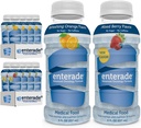 enterade AO 24 Packs Mixed Berry and Orange Bundle, Specially Formulated to Reduce Treatment GI Side Effects, 8oz Mixed Berry (12 pack) + 8oz Orange (12 pack).