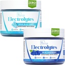 Mi aventura para ajustar electrolitos de hidratación Polvo con azúcar cero, acolchado, frambuesa azul y sabores azules amargos