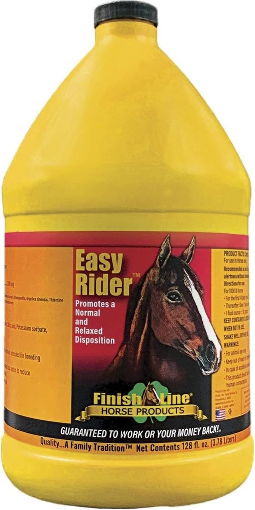 Línea de acabado Easy Rider Equine Suplemento 128 oz