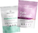 Sprout Living Epic Protein Pro Collagen + Inulina prebiótica