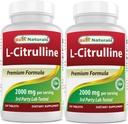 Best Naturals L-Citrulline 2000mg/Serving - Non-GMO - Gluten Free - 120 Tablets (120 Cuenta (Pack of 2))