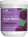 Zint Acai Powder Orgánico: Raw Freeze Dried Acai Brasileño entero Berry - Immune Support - Superfood Vegan Plant Protein for Acai Bowls, Smoothies & Cleanse Shakes, 6 oz