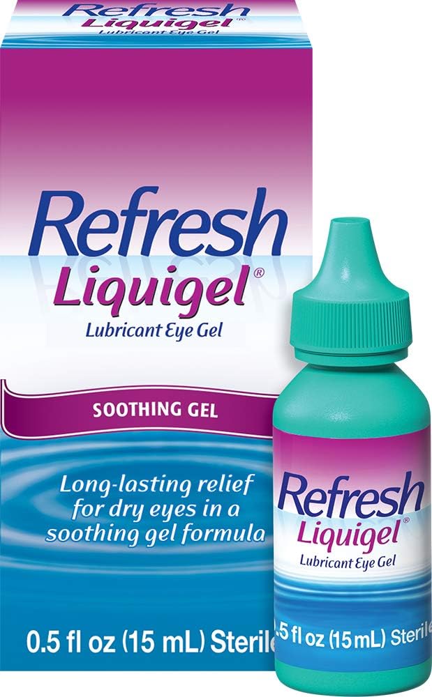 Refresh Liquigel Lubricant Eye Gel Drops, 0,5 Fl Oz Sterile