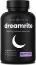 NutraChamps 10-in-1 Asistencia natural para el sueño para adultos - Melatonina, Lemon Balm 1000mg, Chamomile 400mg, Valerian Root 600mg, L Theanine, L Tryptophan, GABA, Magnesium Sleep Aid