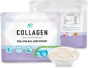 Cercle Natural Multi Collagen Peptides Polvo Desarmado, Más Vitamina C & Biotina, Colágeno Hidrolizado Alemán, apoya el cabello, la piel, las uñas y las articulaciones para Hombres Mujer - 8.82 oz