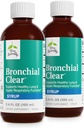 Terry Naturalmente Bronchial Clear Liquid - Soporte respiratorio para la salud bronquial y pulmonar - Soporte bronquial para la salud respiratoria - Soporte pulmonar saludable para niños adultos - 3.4 fl oz (Pack of 2)