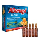 Vitaminas líquidas orales con A, C, D, E, Zinc, Bee Honey, Propolis y Extractos Botánicos - Natural Orange Flavor - 5 Immune Apoyo Suplemento Ampollas (0.85 fl oz / 25 ml)
