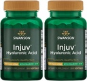 Swanson Injuv - Soportes Natural Skin Moisture Retención - (90 Softgels, 140 mg Cada) 2 Pack