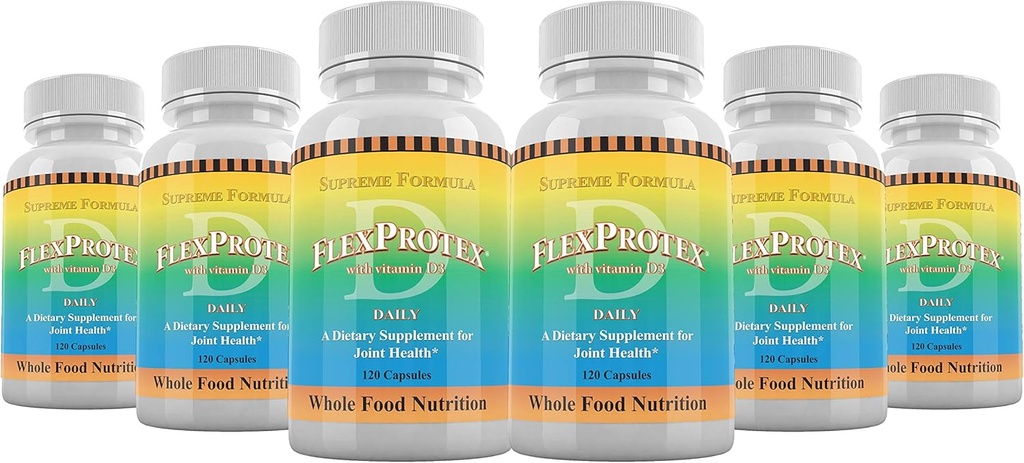 Salud diaria, Flexprotex D 6 botellas 720 cápsulas
