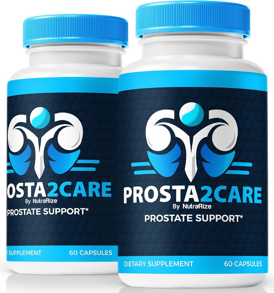 (2 Pack) Prosta2Care Capsules - Fórmula completa para mantener la salud de próstata, Prosta 2 Care Natural Capsules, Premium Prostate Support Formula, Official Prosta 2Care Pastillas Review (120 cápsulas)