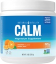 Natural Vitality Suplemento de Magnesio Calma, Anti-Stress Drink Mix Powder, Gluten Free, Vegan, " Non-GMO, Orange, 8 oz