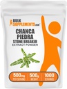 BulkSupplements.com Chanca Piedra Extract Powder - Chanca Piedra Stone Breaker, Kidney Support Supplement - Vegan & Gluten Free, 500mg por Serving, 500g (1.1 lbs) (Pack of 1)
