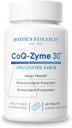 Biotics Research CoQZyme 30 Milligram of emulsified coenzyme Q10 CoQ10, Supplies Superoxide dismutase and catalase, Dos antioxidantes importantes 60 Tabs