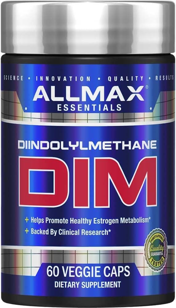 ALLMAX Essentials, DIM, 60 Veggie Caps (100 mg por cápsula)