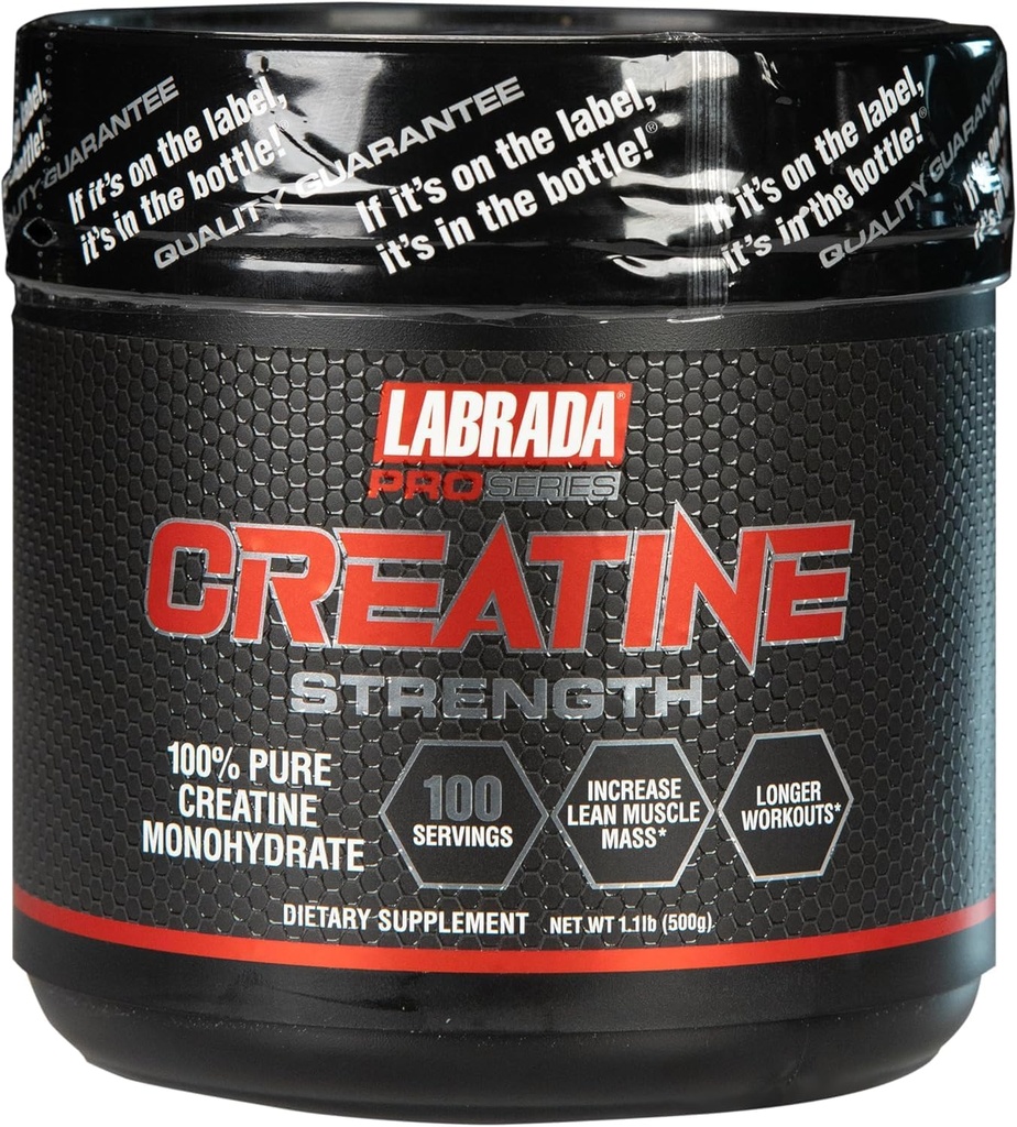 Labrada Pro Series Creatine Strength, 100 Servings, 500 Grams