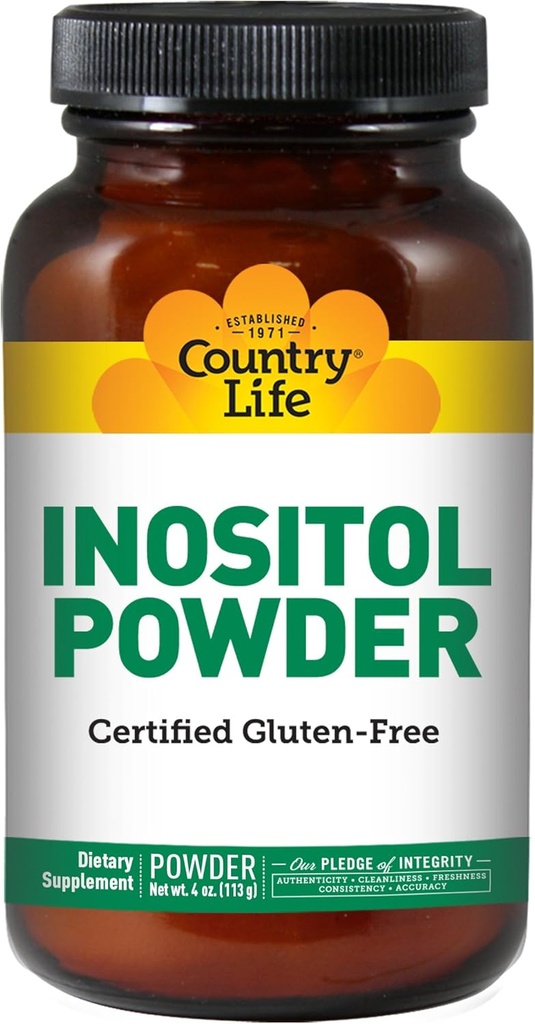 Country Life Inositol Powder, 4 onzas