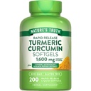 Verdad Turmeric Curcumin Complex Suplemento Silencio con Black Pepper Extract, Ginger ' Astragalus  200 Rapid Release Softgels ← Non-GMO y Gluten Free