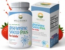 Suplemento natural de antihistamínico, Medicina de alergia a los niños, Alivio de Sinus &amp; Alergias para el polen, Pet Dander, Dust, Mold y Odor, 60 tabletas cortables de fruta de fresa