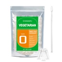 wananfu Tamaño 0 Empty Capsules Vegetarian (500 Conde) Agrupo con Micro Lab Spoon, Limpio Fillable Veggie Pill Capsules Tamaño 0 para hacer sus propios suplementos