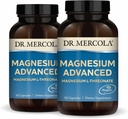 Dr. Mercola Magnesium Advanced, 2-Pack (90 cápsulas cada uno), Suplemento dietético, Magnesium L-Threonate, Non-GMO
