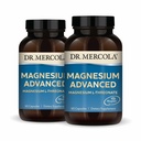 Dr. Mercola Magnesium Advanced, 2-Pack (90 cápsulas cada uno), Suplemento dietético, Magnesium L-Threonate, Non-GMO