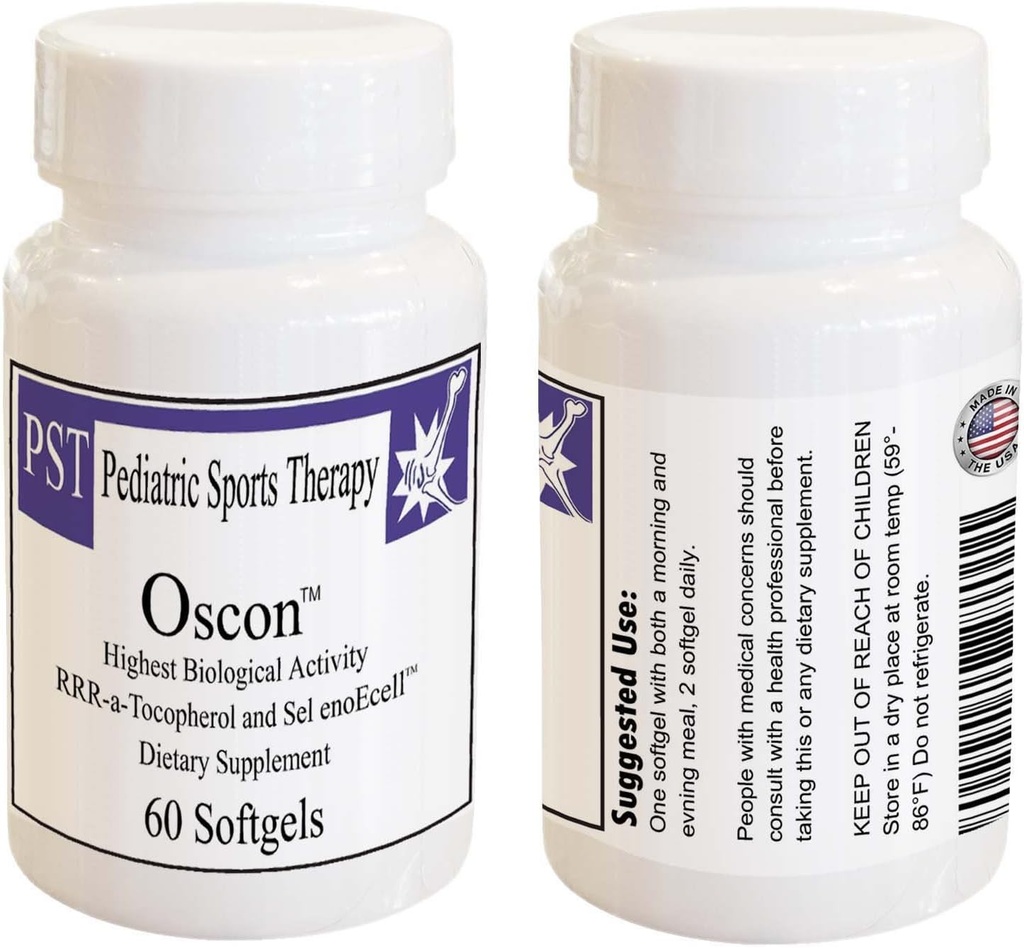Oscon 60 ct - RRR-a-tocopherol &amp; Selenium Nutraceutical Supplement