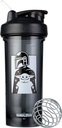 BlenderBottle Star Wars Shaker Bottle Pro Series Perfect for Protein Shakes and Pre Workout, 28-Once, Mandalorian &amp; Child