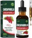 Sarsaparilla Root Extract Drops for Liver Cleanse Detox " Repair, Immune Support Supplement with Dandelion Cocolmeca Polypodium Leucotomos. Diente de Leon para Limpieza de Colon y Desintoxicar. 2oz