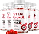 (5 Pack) Vital Grow XL Male Gummies - Hombres Performance Gummies 1050MG Vital GrowXL Blend, Vital Growth Gummy Advanced Formula, 300 Gummies durante 5 meses