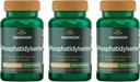 Swanson Phosphatidylserine Memory Brain y Cognitive Health Support Phospholipid Triple-Strength Complex Suplemento 300 mg 30 cápsulas (3 Pack)