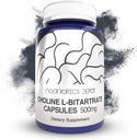 Choline L-Bitartrate Capsules 500mg (180 Conde)