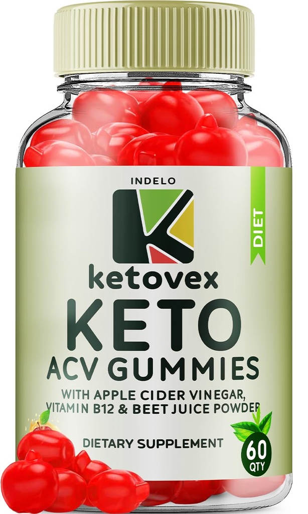 Ketovex Keto BHB Gummies Fórmula avanzada, Ketovex BHB ACV Gestión de pesas Gummies Comentarios, Ketovex ACV Keto Vex BHB Gummy Gomitas Ketosis, Ketovex Gummies, Keto+ACV B12 (60 Gummies)