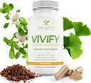 Vivify Brain Booster tención Enfóquese en Su Fe y Familia ← Energía Boost y Salud Global (1 Month Supply, 60ct)