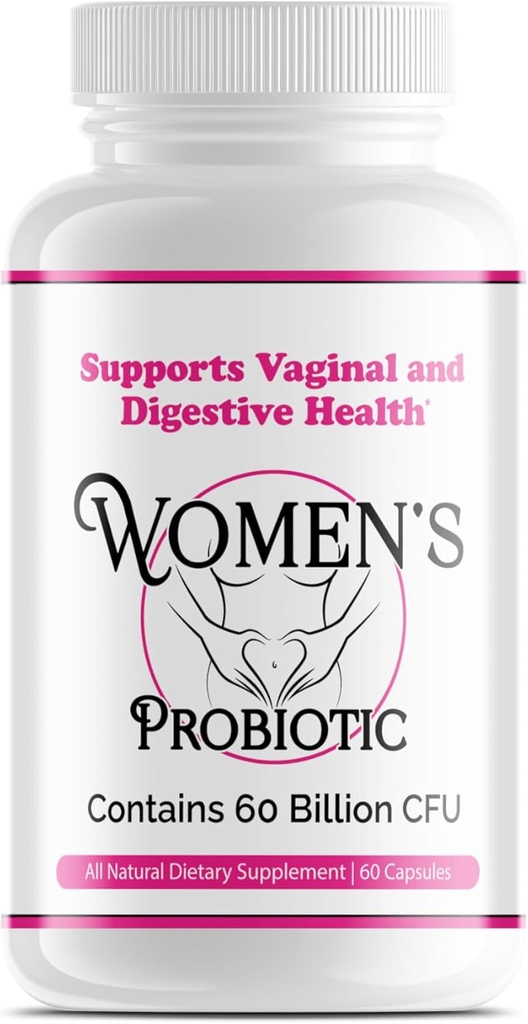 Probióticos para Mujeres promueve el Reglamento de Inflamación y Metabolismo, Vaginal, orina, Gut, Salud Digestiva e Inmunitaria 120 Billones CFU