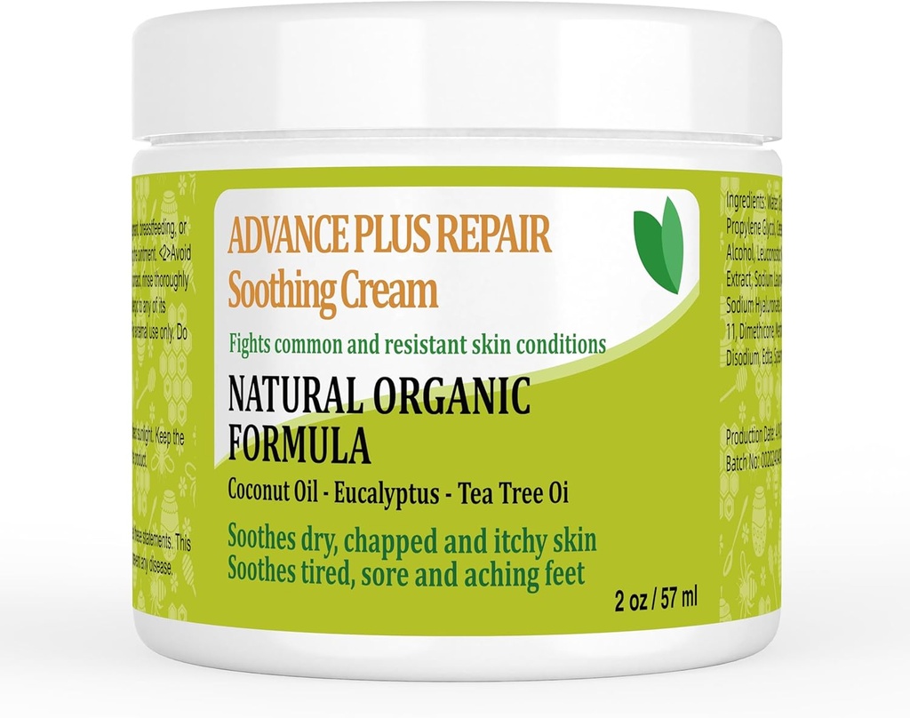 Crema de calor, con miel de manuka orgánica y árbol de té, crema de eczema, para hombres &amp; mujeres, niños, adultos, calmas sarpullido, Itch anal, alivia la sensación de dolor, Sensación no irritante