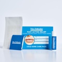 Hydrocolloid & Alum Stone Cold Sore Care Pack es un Tratamiento de Tres Partes Revolucionarios, Combinando Patches Hydrocolloid, Alum Stone, " Lip Balm to Soothe Your Cold Sore