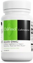 DAVINCI Laboratorios Aller-DMG - Suplemento dietético para apoyar la salud respiratoria, nasal y de la piel - con vitamina C, quercetina y más - sin gluten - Tablas