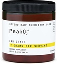 BEYOND RAW Chemistry Labs Peak 02 Powder, proporciona resistencia durante entrenamientos, 30 servicios