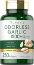 Carlyle Odorless Ajo Softgels 1500mg ← 250 Cuenta Silencioso no GMO, Gluten Free Extract Suplemento
