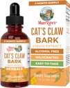 MaryRuth Organics Cat's Claw Herbal Liquid Drops ← 2 Month Supply ← Gatos Desarrollados Claw Tincture ← Uncaria tomentosa ← Non-GMO Project Verified ← Vegan Silencio Gluten Free ← Sugar Free ← 1 Fl Oz