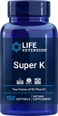 Super K, 150 Softgels, con vitamina K1 y K2 - MK4 &amp; MK7
