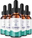 Cortexi Ear Drops - Cortexi Hearing Support Drops, Cortexi Drops, Cortexi Reseñas - Promociona la Claridad Auditoria, apoya el Audiing saludable 5 Packs