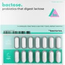 Píldoras probióticas de lactosa para el alivio a largo plazo - Disfruta de la lácteo otra vez - Suplemento de la intolerancia a la lactosa - Producir enzimas lactasas en el Gut - Naturalmente romper lactosa (Tomar por 7 días - Repita mensual)
