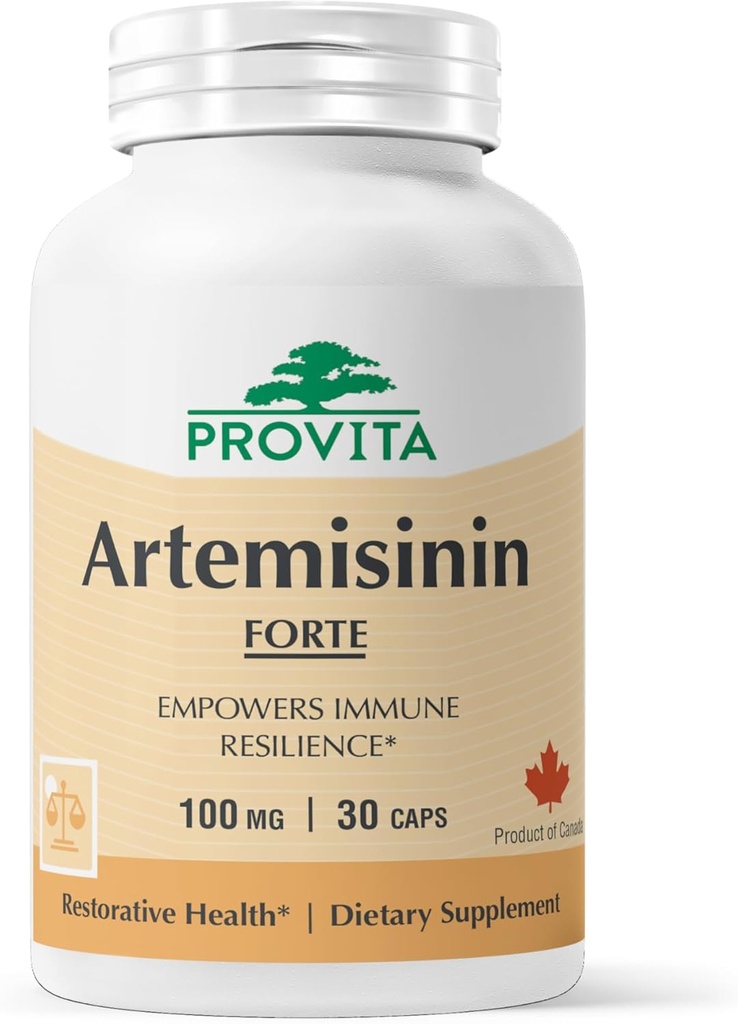 PROVITA Artemisinin Pro TENIDO Apoyo Inmunitario Suplemento TENIDO Sweet Wormwood Capsules con 50:1 Artemisia Annua Extracto TEN Natural Antiinflamatorio &amp; Suplemento Antioxidante TENIDO HABLO BÚSQUEO Immune para Adultos
