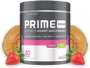 Prime Energy Drive Strawberry Melon Pre Workout Energy Drink Powder, proporciona energía extrema, foco e intensidad, aumenta el metabolismo 10.2oz (30 servidos)