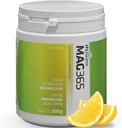 MAG365 Pure Ionic Magnesium Citrate Powder - Natural &amp; Bioavailable Agua-Soluble Suplemento con ácido cítrico - Apoyos Energía, músculo, Bone &amp; Heart Función  durable Exotic Lemon 300g 75-Servings