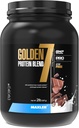 Maxler Golden 7 Protein Blend - Protein Powder for Muscle Gain & Recovery - Milk Chocolate Protein Powder 2 lb