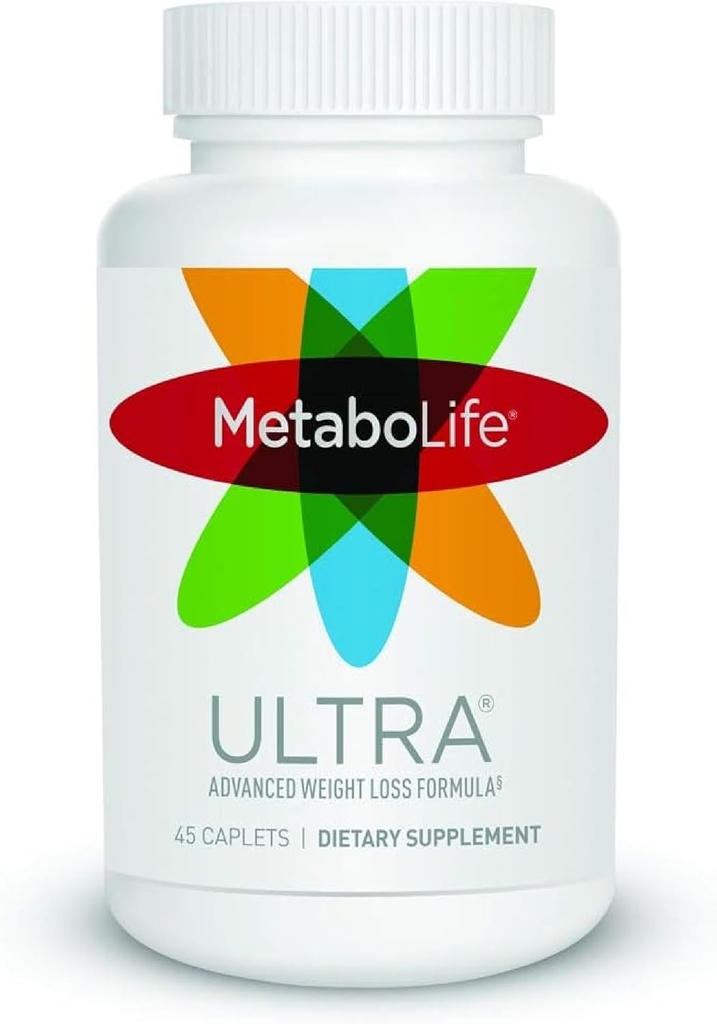 MetaboLife Ultra - Suplemento dietético - Suplemento de hambre para hombres de mujeres - 800 mg, 45 cápsulas