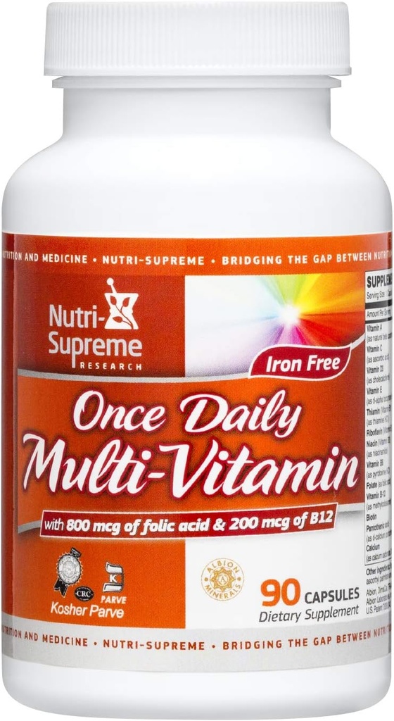Nutri Supreme Research Once Daily Multi - Vitamina 90 cápsulas